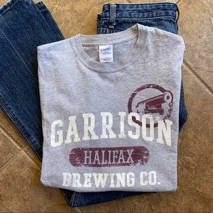 LIKE NEW - UNISEX - Garrison Brewing Co. Halifax Long Sleeve Shirt